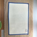 FANCY GLOSSY ANTISKID MICROFIBRE BATH FOOTMAT