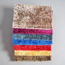 FANCY GLOSSY ANTISKID MICROFIBRE BATH FOOTMAT