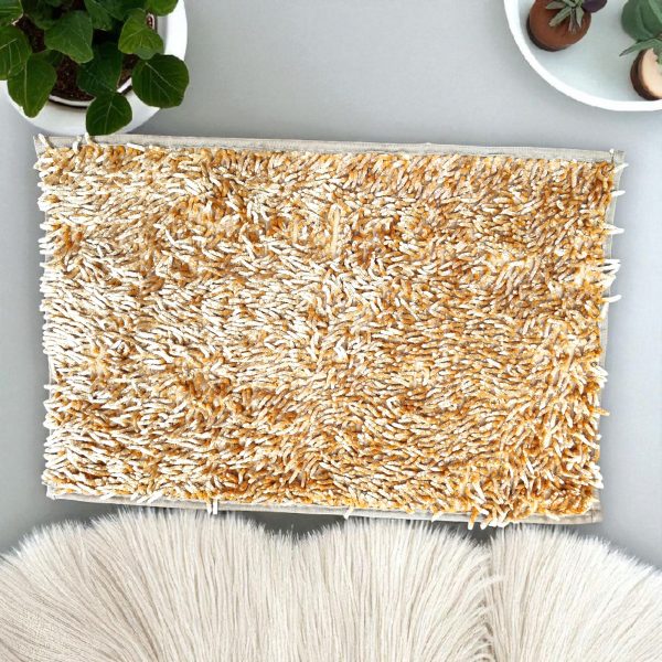 FANCY GLOSSY ANTISKID MICROFIBRE BATH FOOTMAT - Image 10