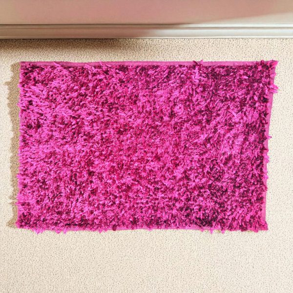 FANCY GLOSSY ANTISKID MICROFIBRE BATH FOOTMAT - Image 6