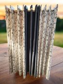 Silken Bloom Trio Curtain Set of 3 - Grey