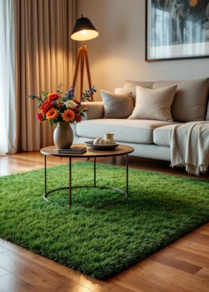 Artificial Grass Mat Green 30mm