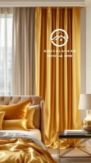 Satin Silk Glossy Finish Curtains
