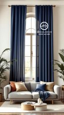 Satin Silk Glossy Finish Curtains