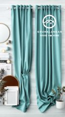 Satin Silk Glossy Finish Curtains