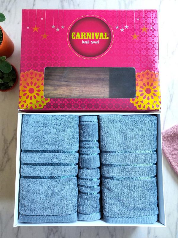 Carnival Gift Set – Ultra Soft Bath & Hand Towel (Set of 2) - Image 8