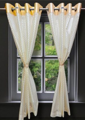 Tissue Netted Curtains