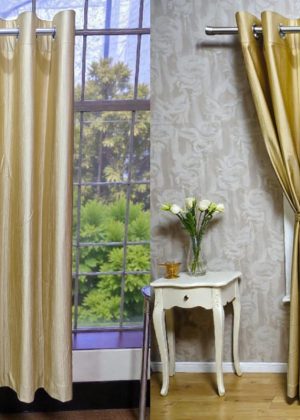 Plain Crush Curtains – Elegant Window & Door Curtains